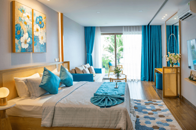 Bên trong căn hộ mẫu Vega Alaric. Ảnh: TDG Group
