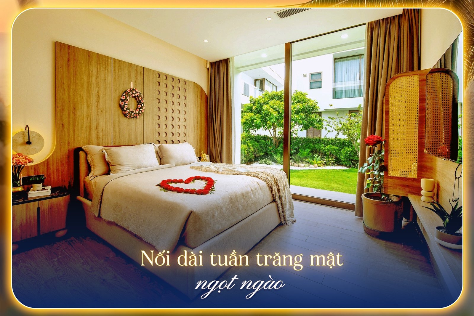 Nối dài tiệc trăng mật bên biệt thự Serenity