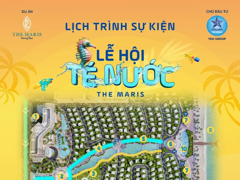 SỰ KIỆN HOT NHẤT MÙA HÈ‼️ LỄ HỘI TÉ NƯỚC THE MARIS CHUẨN BỊ “CHÀO SÂN”