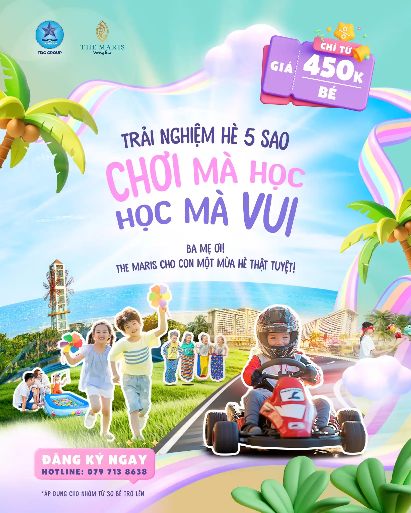 TRẢI NGHIỆM HÈ 5 SAO CÙNG THE MARIS VŨNG TÀU