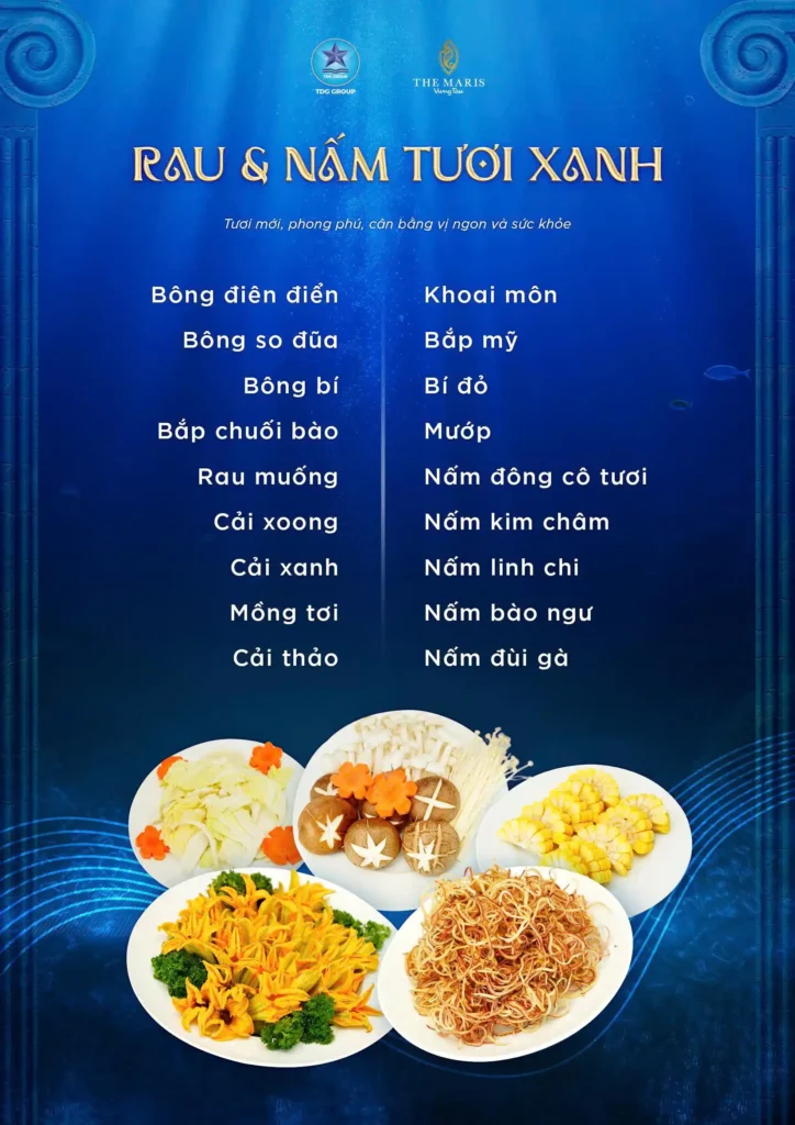 MENU ONCE UPON THE MARIS 6