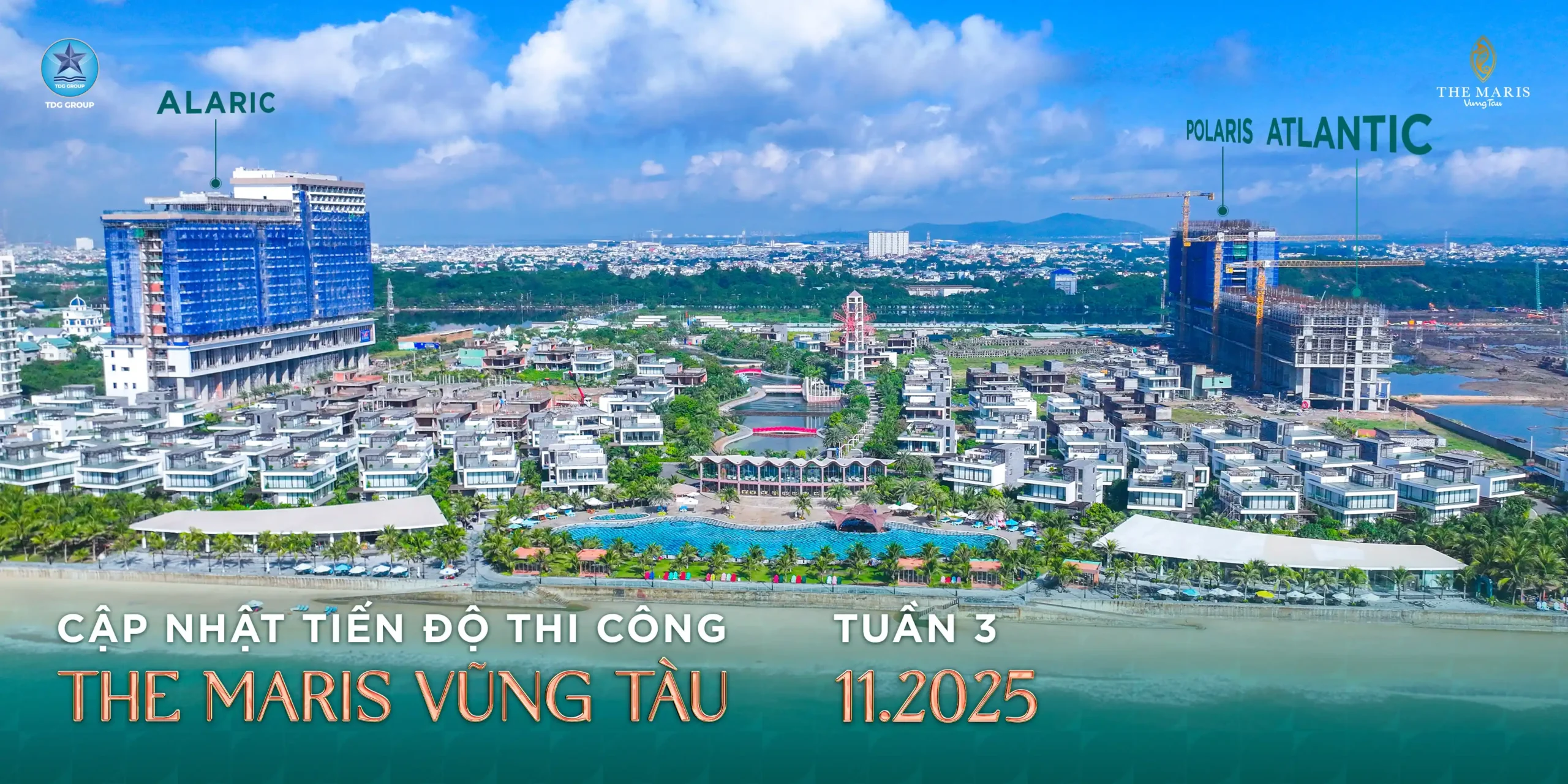 CẬP NHẬT TIẾN ĐỘ THI CÔNG THE MARIS VŨNG TÀU TUẦN 3 THÁNG 11/2025