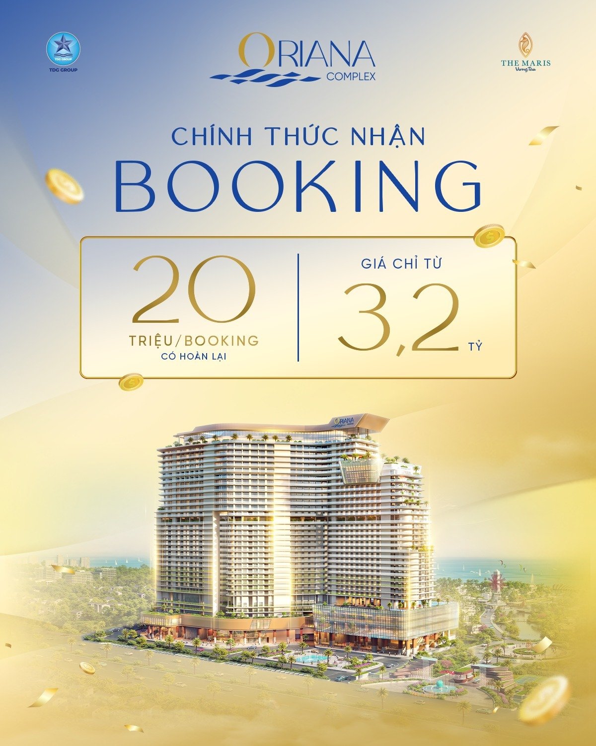 ORIANA COMPLEX - Toả sáng 1 biểu tượng - Kiệt tác dấu ấn Signature tại The Maris Vũng Tàu 16 booking oriana complex chỉ với 20 triệu đồng