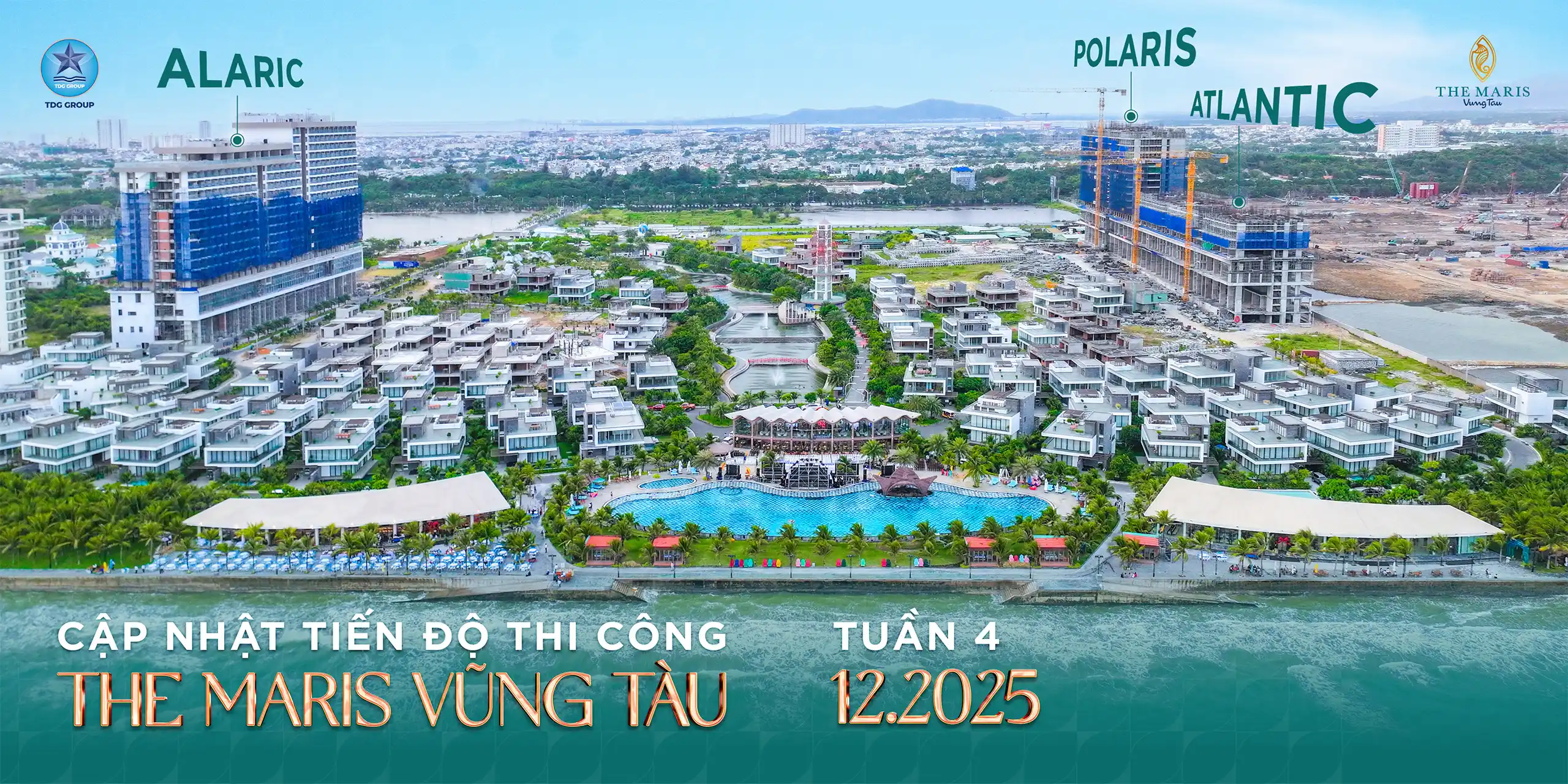 CẬP NHẬT TIẾN ĐỘ THI CÔNG THE MARIS VŨNG TÀU TUẦN 4 THÁNG 12/2025