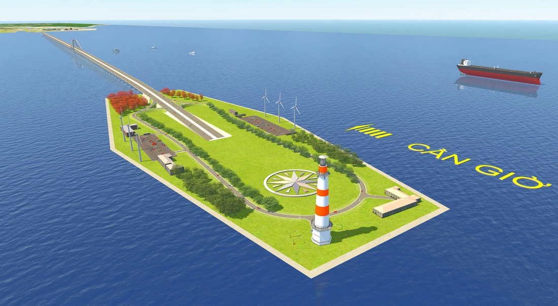 Theo Tổng công ty Tư vấn thiết kế giao thông vận tải (đơn vị tư vấn lập báo cáo nghiên cứu tiền khả thi), phương án hầm dìm kết hợp cầu có ưu điểm là hầm đi sát mặt đất, đi nông, giảm được chiều dài hầm, giảm chi phí đầu tư xây dựng, giảm chi phí vận hành