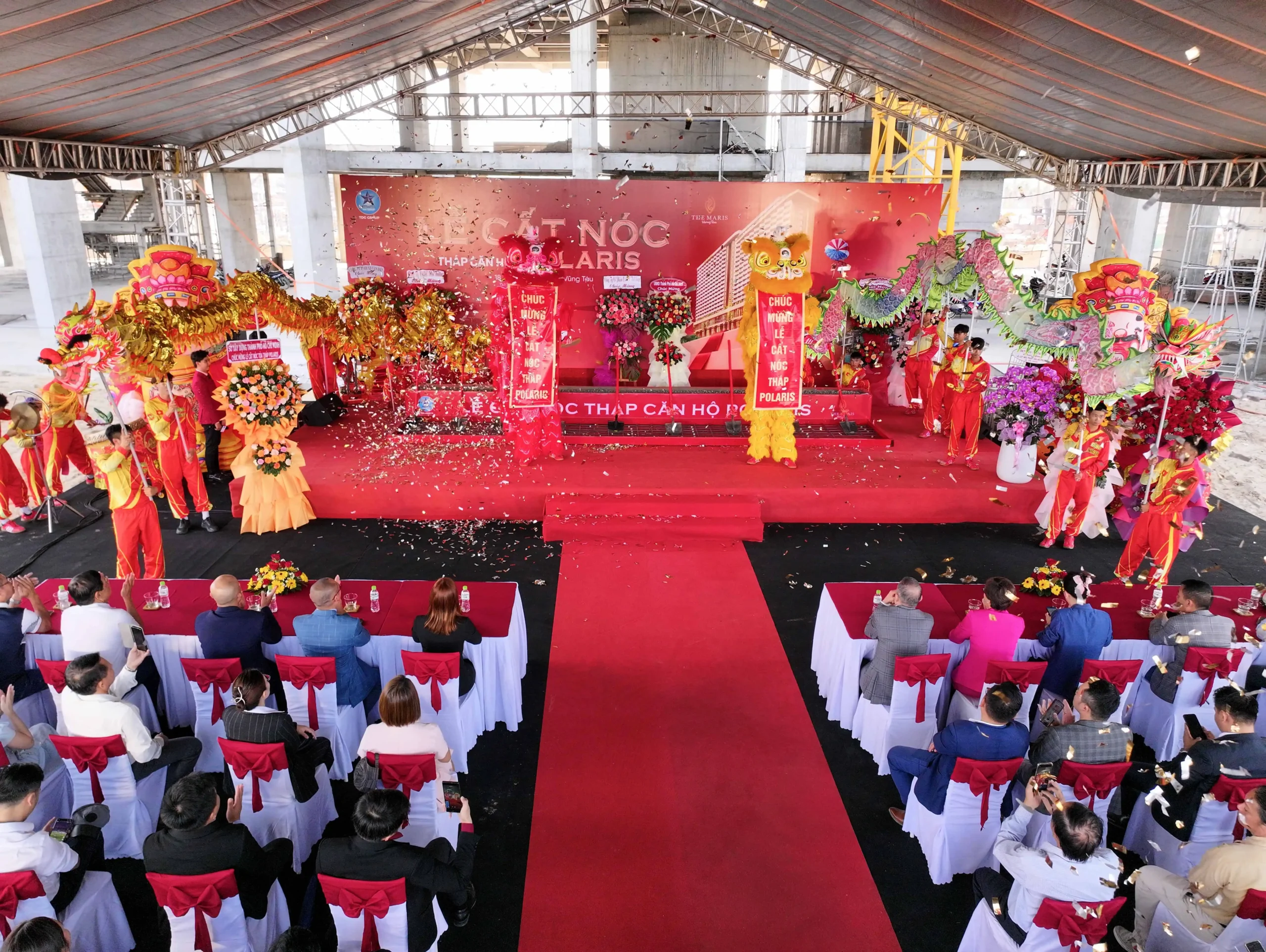 Tháp Polaris chính thức cất nóc, tăng sức hút cho The Maris Vũng Tàu