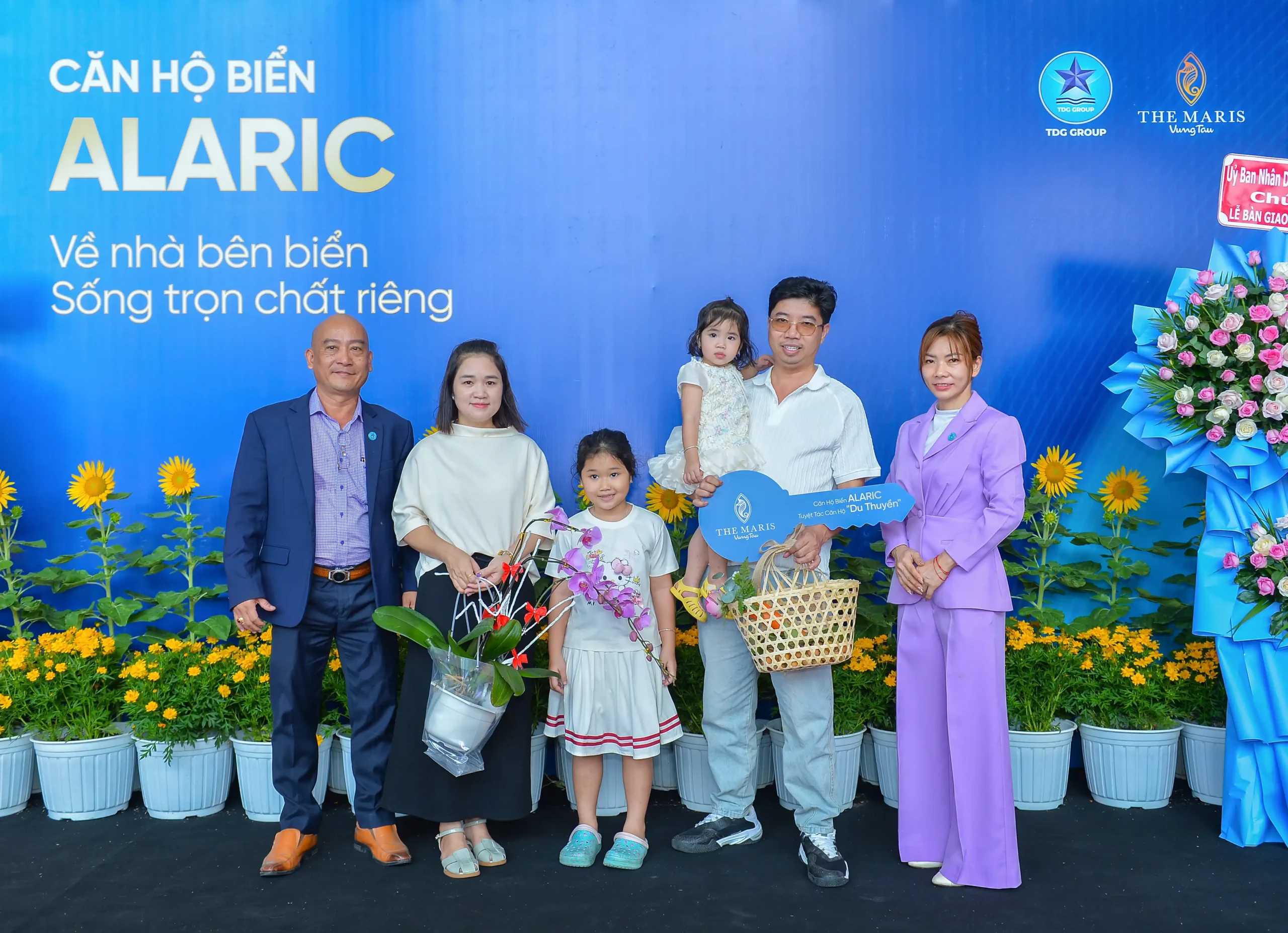 Những cư dân đầu tiên đã chính thức nhận bàn giao căn hộ biển Alaric (Nguồn ảnh: TDG Group)