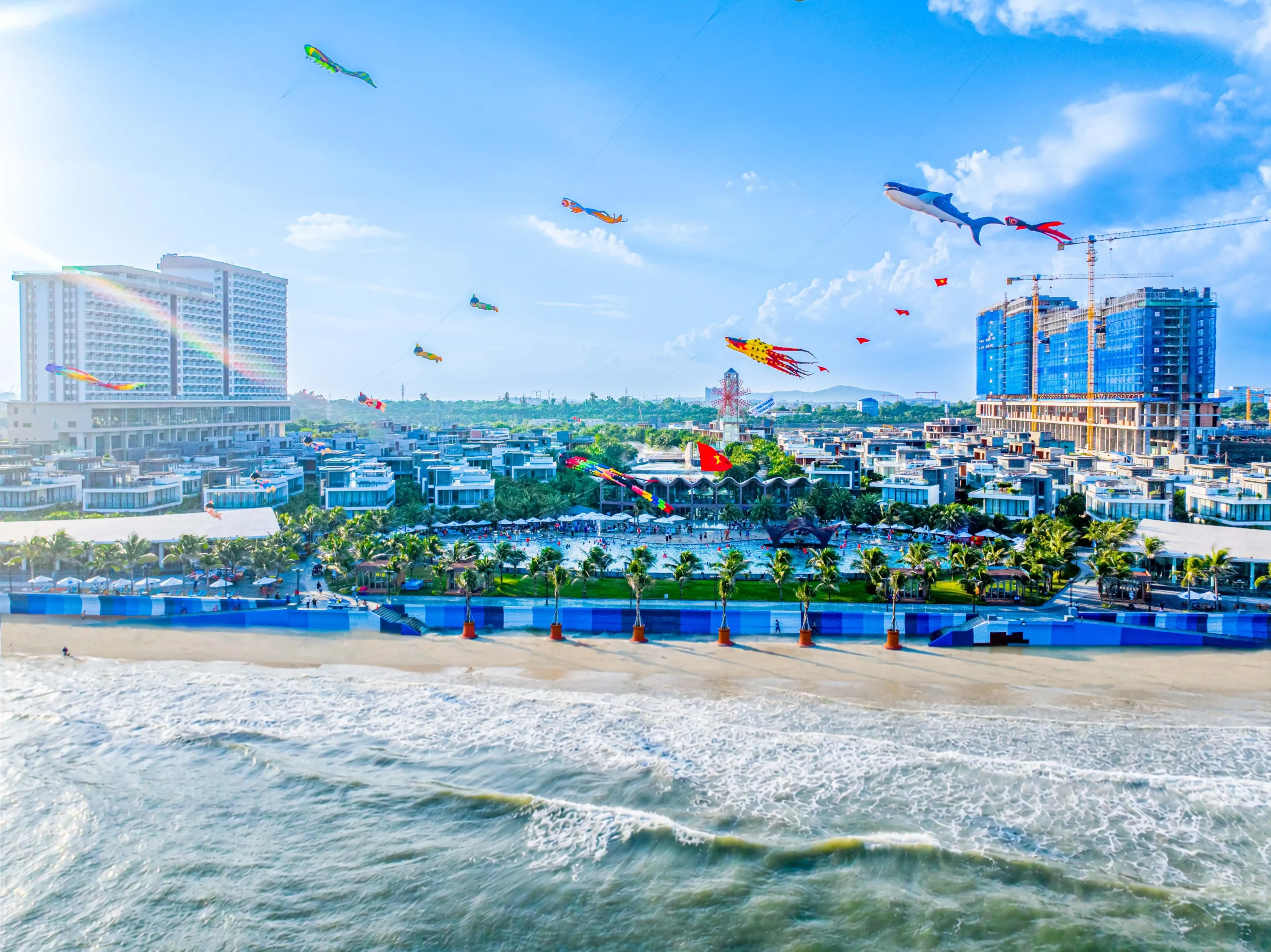 The Maris Vũng Tàu gia tăng nền tảng từ nguồn vốn và tín nhiệm 3 Hình ảnh thực tế toàn cảnh dự án The Maris Vũng Tàu tháng 9/2026. Nguồn: TDG Group