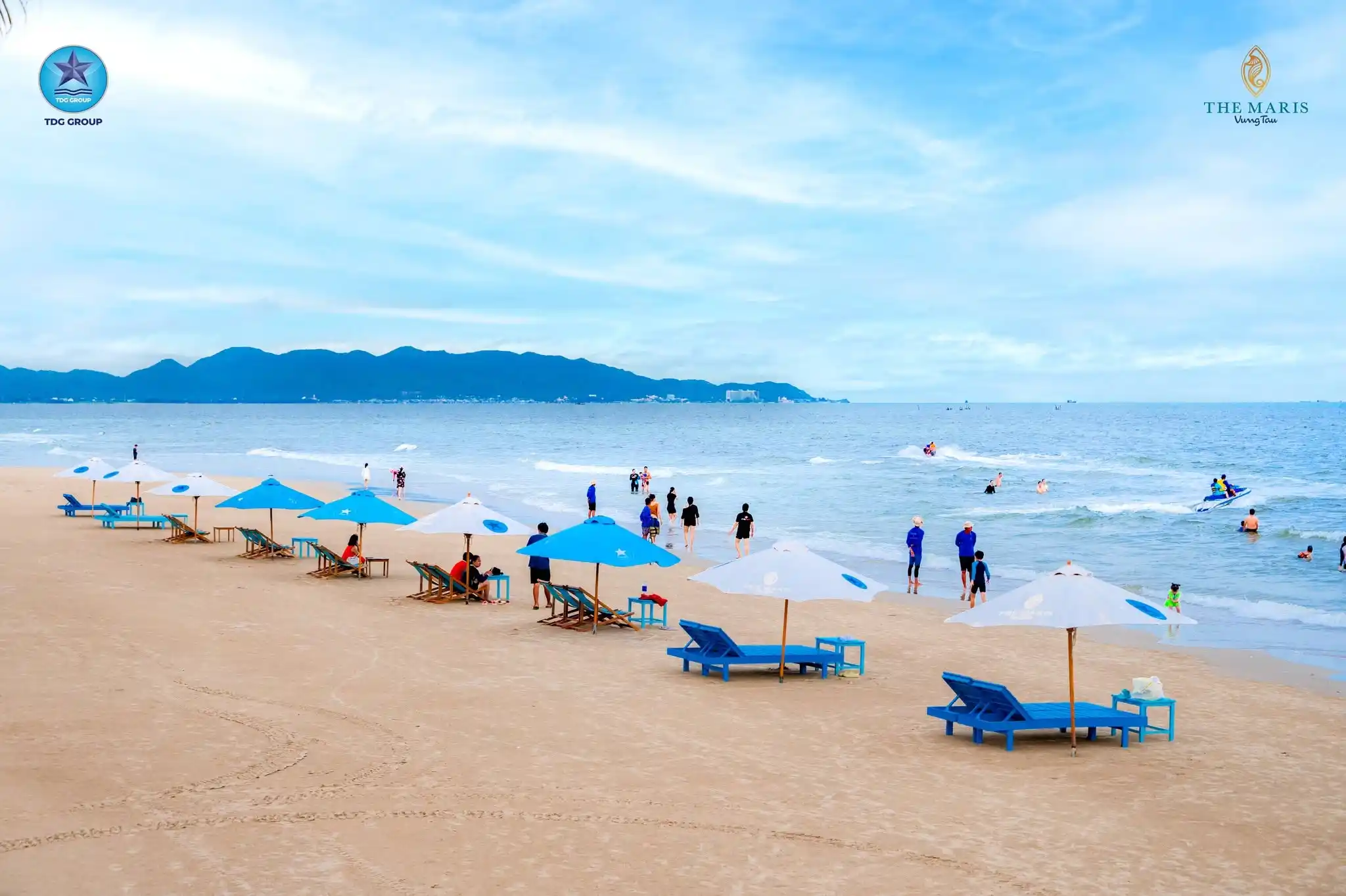 Bãi Tắm Biển Riêng The Maris Vũng Tàu Dài 600m