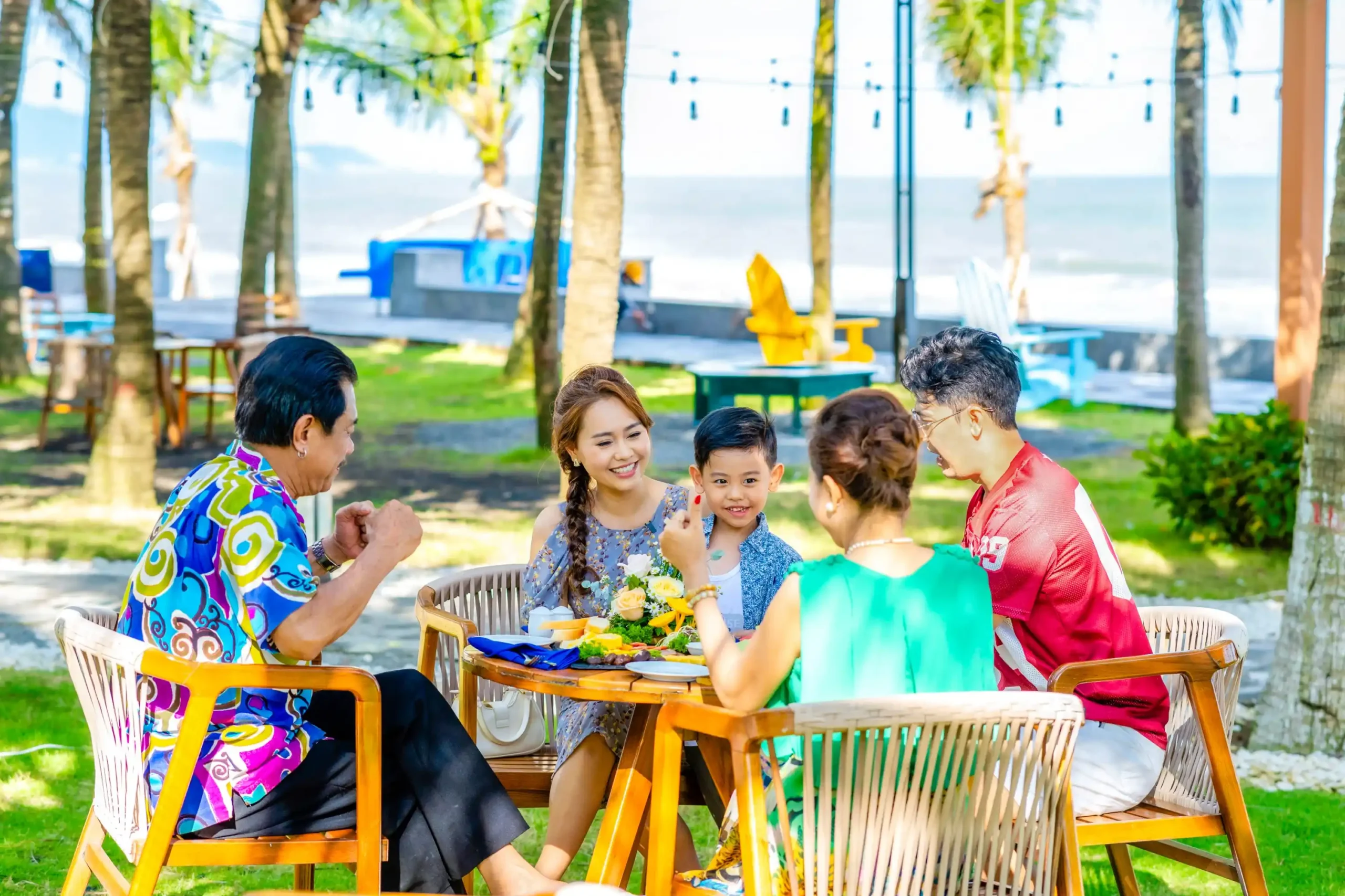 Không gian nghỉ dưỡng bên biển, nơi sống khỏe trở thành một phần tự nhiên của trải nghiệm tại The Maris Vũng Tàu.