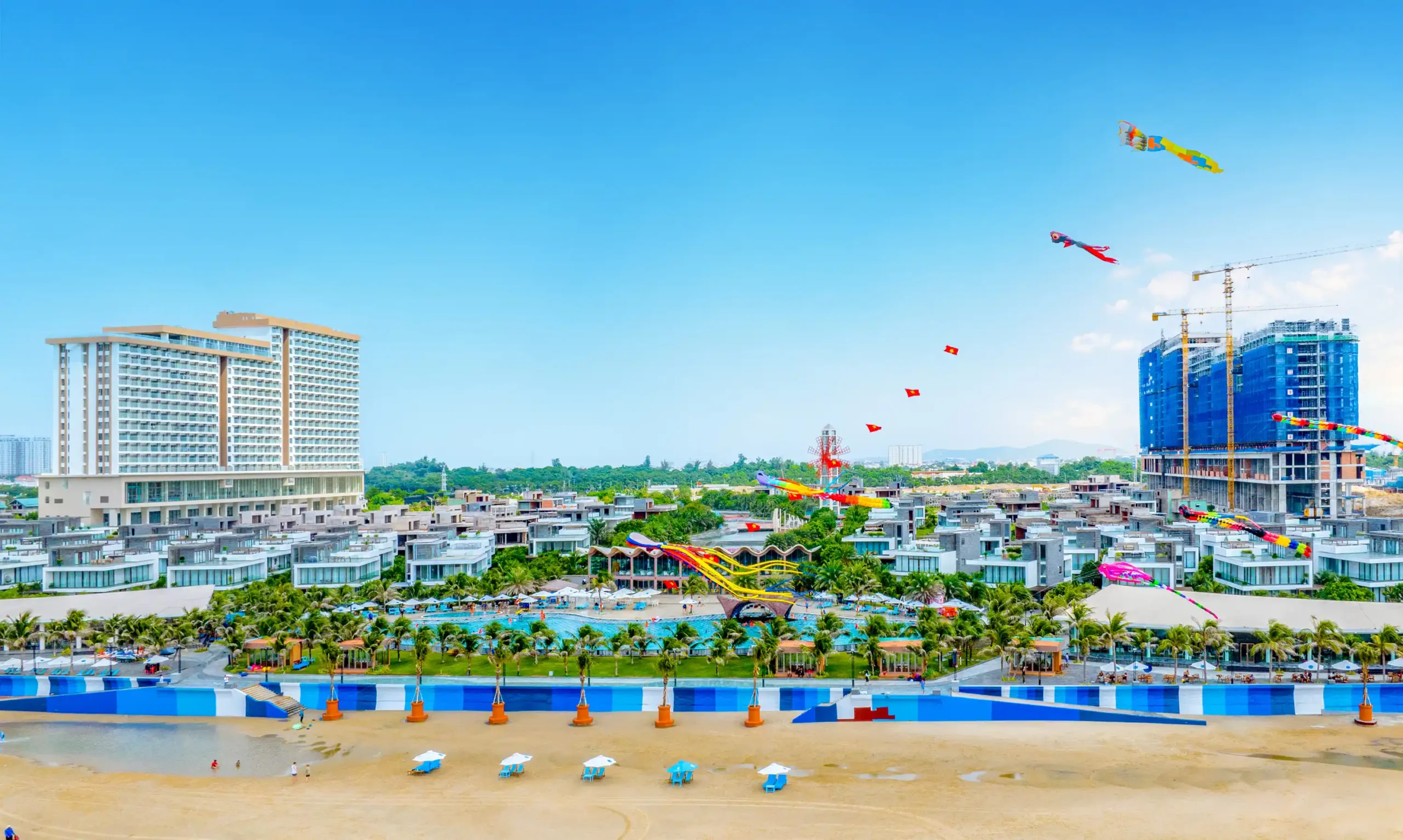 The Maris Vũng Tàu đón nhịp xu hướng Travel Care 4 Toàn cảnh dự án The Maris Vũng Tàu với 600m bãi biển riêng tư